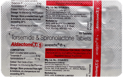 Aldactone T 5 Tablet 15 Aldactone T 5 Tablet 15